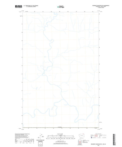 United States Geological Survey Boundary Mountain OE N, WA (2020, 24000-Scale) digital map