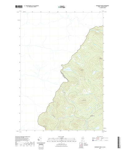 United States Geological Survey Boundary Pond, ME (2021, 24000-Scale) digital map