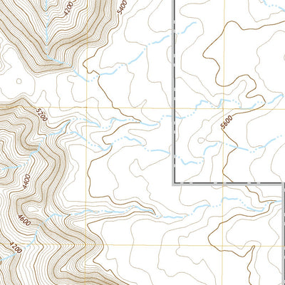 United States Geological Survey Bowdie Canyon West, UT (2020, 24000-Scale) digital map