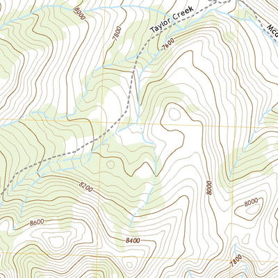 United States Geological Survey Bowery Peak, ID (2020, 24000-Scale) digital map