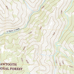 United States Geological Survey Bowery Peak, ID (2020, 24000-Scale) digital map