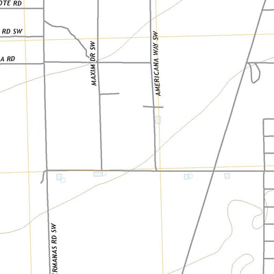 United States Geological Survey Bowlin Ranch, NM (2020, 24000-Scale) digital map