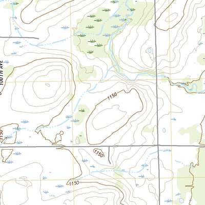 United States Geological Survey Bowlus, MN (2022, 24000-Scale) digital map