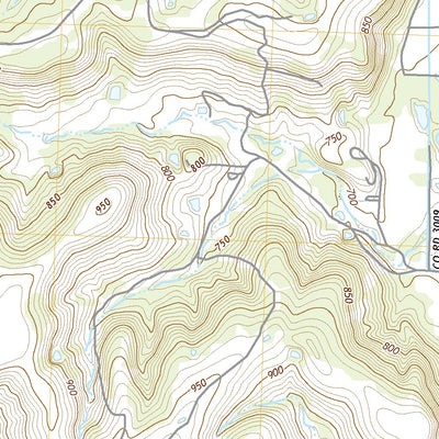 United States Geological Survey Bowring SE, OK (2022, 24000-Scale) digital map