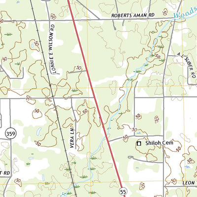 United States Geological Survey Boyd, FL (2021, 24000-Scale) digital map