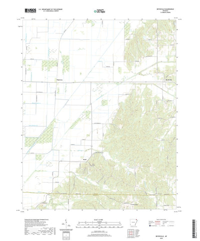 United States Geological Survey Boydsville, AR (2020, 24000-Scale) digital map