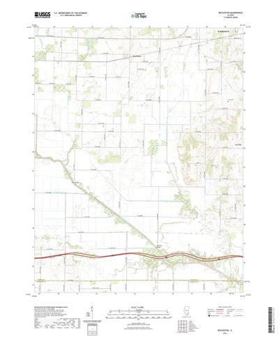 United States Geological Survey Boyleston, IL (2021, 24000-Scale) digital map