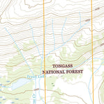 United States Geological Survey Bradfield Canal A-1 SW, AK (2021, 25000-Scale) digital map
