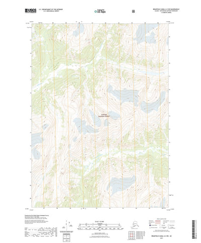 United States Geological Survey Bradfield Canal A-2 SW, AK (2021, 25000-Scale) digital map