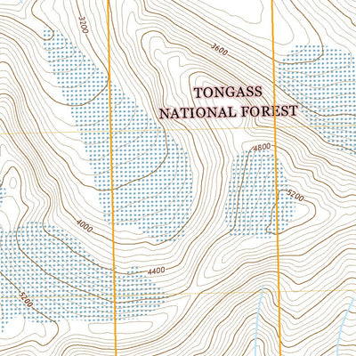 United States Geological Survey Bradfield Canal A-2 SW, AK (2021, 25000-Scale) digital map