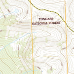 United States Geological Survey Bradfield Canal A-5 SW, AK (2021, 25000-Scale) digital map