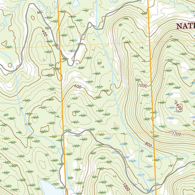 United States Geological Survey Bradfield Canal A-6 SW, AK (2021, 25000-Scale) digital map