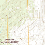 United States Geological Survey Bradfield Canal B-3 SE, AK (2021, 25000-Scale) digital map