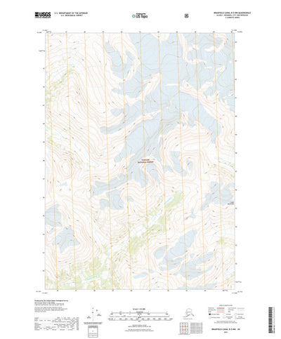 United States Geological Survey Bradfield Canal B-5 NW, AK (2021, 25000-Scale) digital map