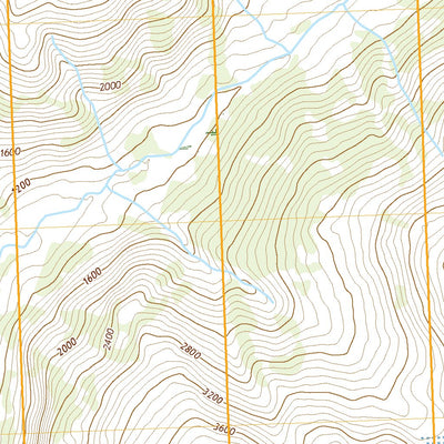 United States Geological Survey Bradfield Canal B-5 NW, AK (2021, 25000-Scale) digital map