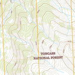 United States Geological Survey Bradfield Canal C-6 SE, AK (2021, 25000-Scale) digital map