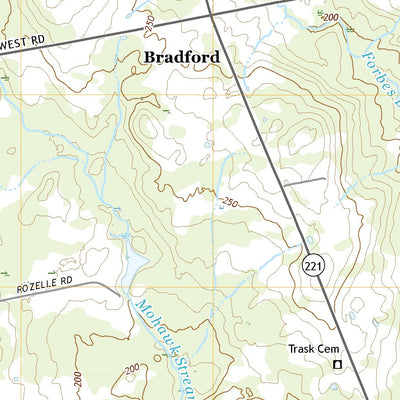 United States Geological Survey Bradford, ME (2021, 24000-Scale) digital map