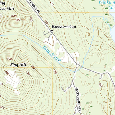 United States Geological Survey Branch Lake, ME (2021, 24000-Scale) digital map
