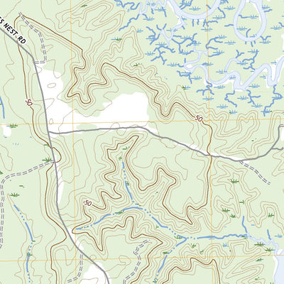 United States Geological Survey Brandon, VA (2022, 24000-Scale) digital map