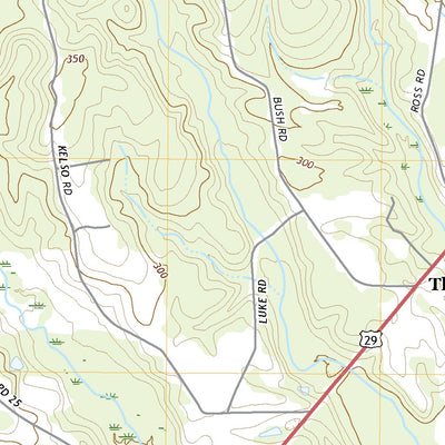 United States Geological Survey Brantley, AL (2020, 24000-Scale) digital map