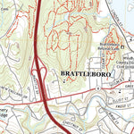 United States Geological Survey Brattleboro, VT (2021, 24000-Scale) digital map