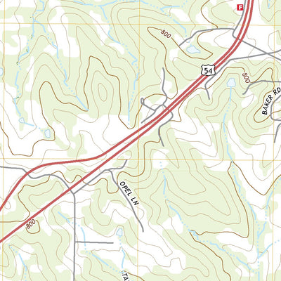 United States Geological Survey Brazito, MO (2021, 24000-Scale) digital map