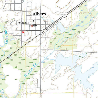 United States Geological Survey Breese, IL (2021, 24000-Scale) digital map