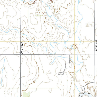 United States Geological Survey Brenham, KS (2022, 24000-Scale) digital map