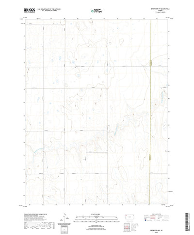 United States Geological Survey Brewster NW, KS (2022, 24000-Scale) digital map