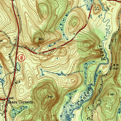 United States Geological Survey Brewster, NY-CT (1946, 31680-Scale) digital map
