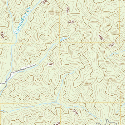 United States Geological Survey Briceland, CA (2021, 24000-Scale) digital map