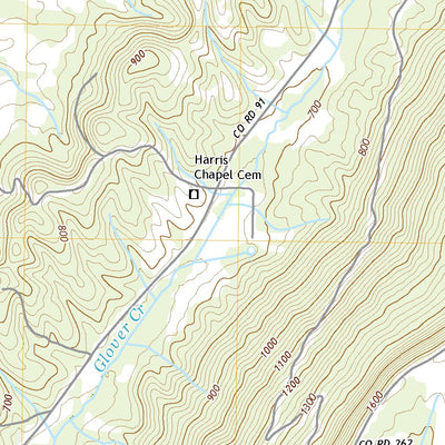 United States Geological Survey Bridgeport, AL (2020, 24000-Scale) digital map