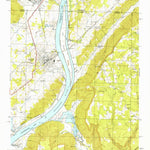 United States Geological Survey Bridgeport, AL-TN (1945, 24000-Scale) digital map