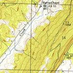 United States Geological Survey Bridgeport, AL-TN (1945, 24000-Scale) digital map