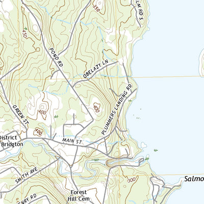 United States Geological Survey Bridgton, ME (2021, 24000-Scale) digital map