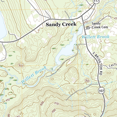 United States Geological Survey Bridgton, ME (2021, 24000-Scale) digital map