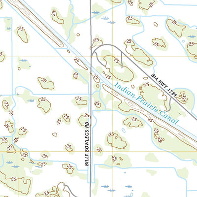 United States Geological Survey Brighton, FL (2021, 24000-Scale) digital map