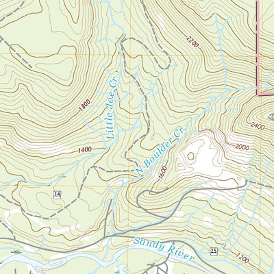United States Geological Survey Brightwood, OR (2020, 24000-Scale) digital map