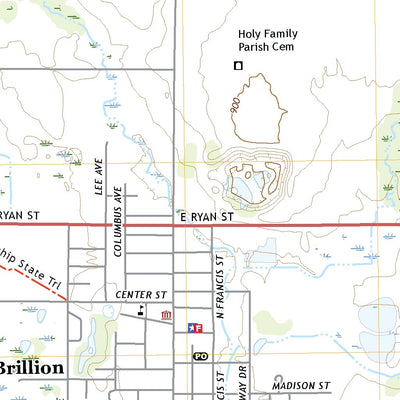 United States Geological Survey Brillion, WI (2022, 24000-Scale) digital map