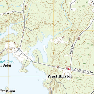 United States Geological Survey Bristol, ME (2021, 24000-Scale) digital map