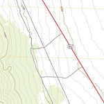 United States Geological Survey Bristol Range SE, NV (2021, 24000-Scale) digital map