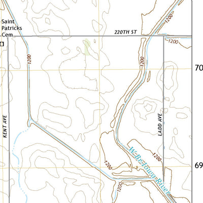 United States Geological Survey Britt, IA (2022, 24000-Scale) digital map