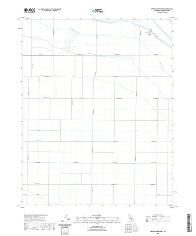 United States Geological Survey Broadview Farms, CA (2021, 24000-Scale) digital map