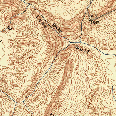 United States Geological Survey Brockdell, TN (1947, 24000-Scale) digital map