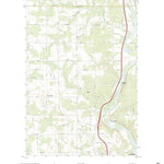 United States Geological Survey Brokaw, WI (2022, 24000-Scale) digital map