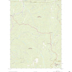 United States Geological Survey Broken Rib Mountain, CA (2022, 24000-Scale) digital map