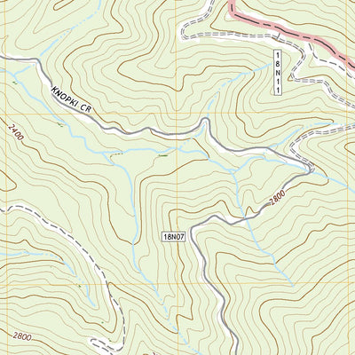 United States Geological Survey Broken Rib Mountain, CA (2022, 24000-Scale) digital map