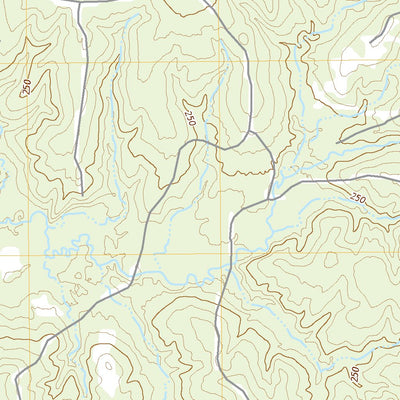 United States Geological Survey Bronson, TX (2022, 24000-Scale) digital map