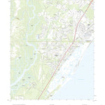 United States Geological Survey Brookgreen, SC (2020, 24000-Scale) digital map