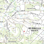 United States Geological Survey Brookgreen, SC (2020, 24000-Scale) digital map